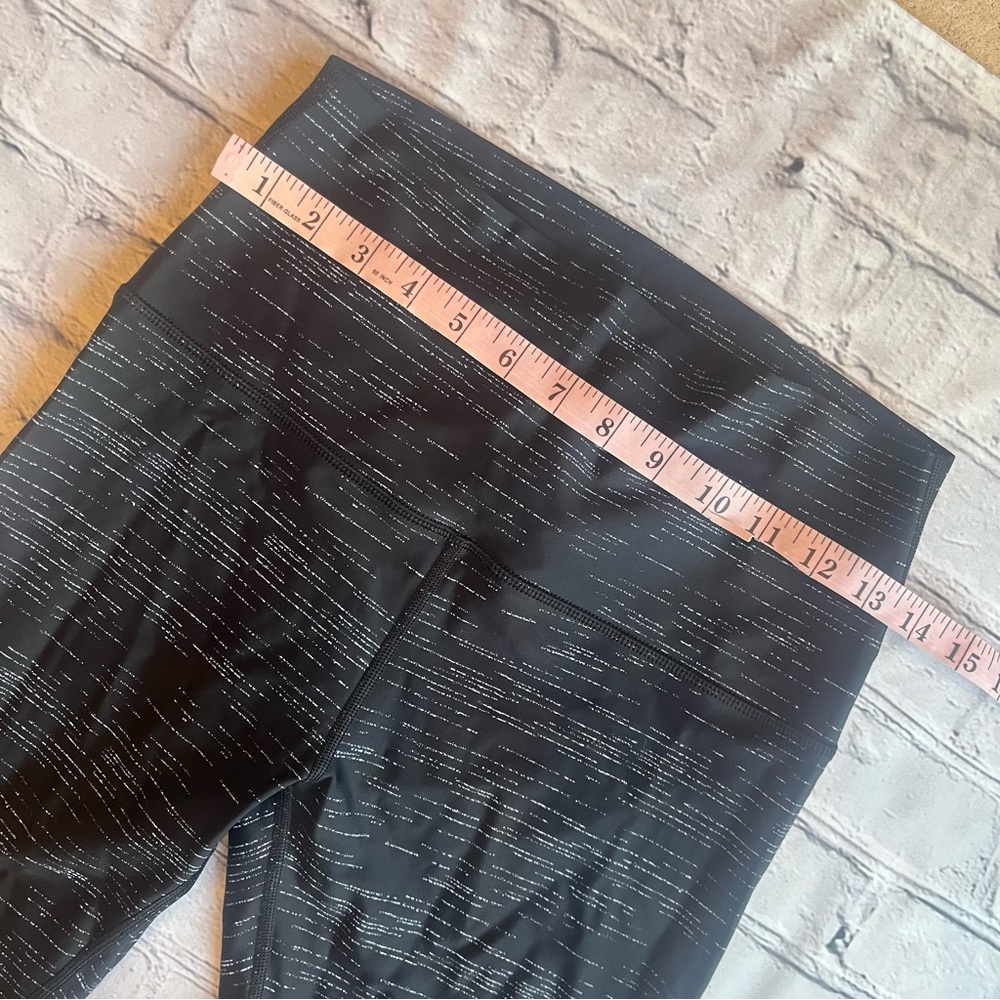 Lorna Jane Legging Womens Space Dye Medium Cropped Running Athletic EUC Work Out - Picture 7 of 14